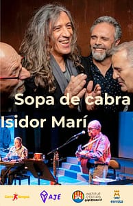 Sopa de Cabra e Isidor Marí en el Correllengua Agermanat de este año.