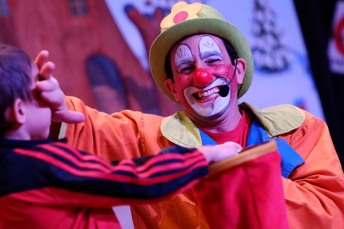 Cachirulo en su espectáculo