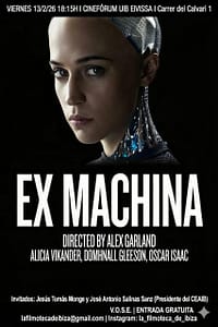 “Ex Machina", de Alex Garland, en el Cinefórum UIB.