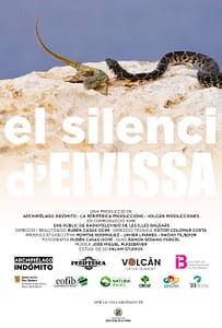 Cartel del documental "El silenci d'Eivissa".