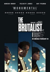 Cartel de "The Brutalist"