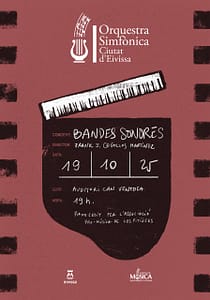Concierto "Bandes sonores", de la Orquestra Simfònica Ciutat d’Eivissa