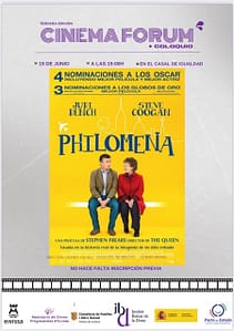 "Philomena" en el Cinema Forum del Casal d'Igualtat