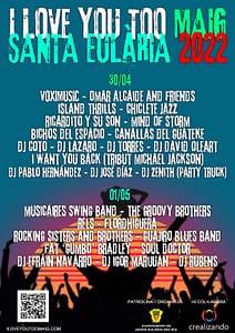 Festival I love you too maig, Santa Eulària