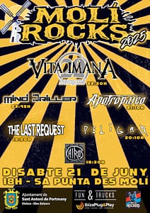 Cartel del Festival Molí Rocks