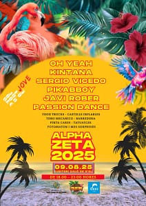Cartel del Alpha Zeta Festival 2025