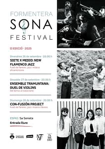 Cartel del II Formentera Sona Festival