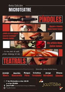 6ª edición de "Píndoles Teatrals" en JazzTaBe.