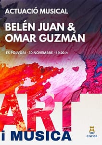 Belén Juan y Omar Guzmán en Art i Música.