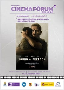 "Sound of Freedom", de Alejandro Monteverde, en el Cinema Fòrum del Casal.