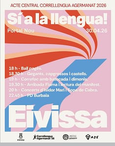 Sopa de Cabra e Isidor Marí en el Correllengua Agermanat de este año.