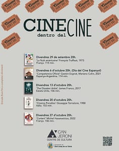 Ciclo cine dentro del cine Sant Josep