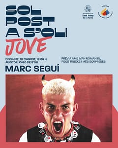 Cartell Marc Seguí Sol Post a s'Oli Jove
