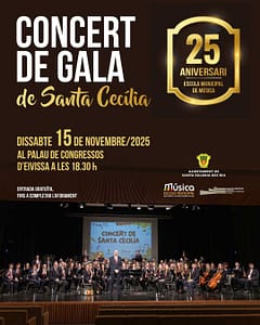 Concierto de Gala 25 Aniversario de la Escuela Municipal de Música de Santa Eulària.
