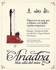 Cartel de la ópera ibicenca "Ariadna. Más allá del mito".