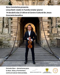 Concierto solidario con Linus Roth y Yumiko Urabe.