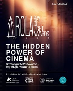 Proyecciones gratuitas de Ray of Light Awards.