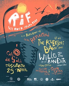 Cartel de VII Rock Island Festival.