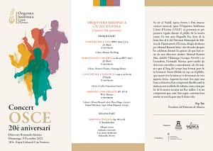 Concierto 20º Aniversario OSCE