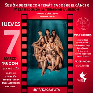 cine y mesa redonda cáncer y mujer