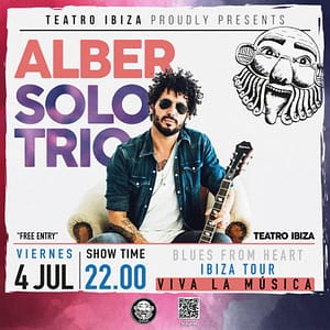 Alber Solo Trio en concierto en Teatro Ibiza
