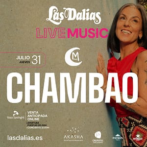 Concierto de Chambao en Las Dalias Live Music