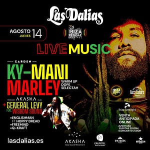 Ky-Mani Marley en el V Ibiza Reggae Festival