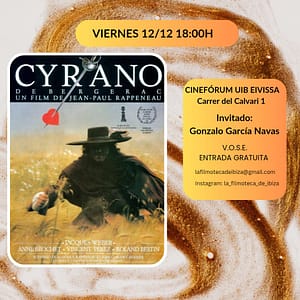 “Cyrano de Bergerac”, de Jean-Paul Rappeneau, en el Cinefòrum de la UIB.